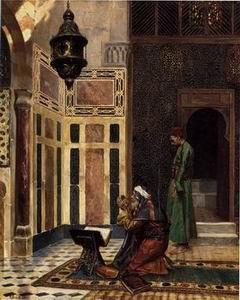 unknow artist Arab or Arabic people and life. Orientalism oil paintings 44 oil painting image